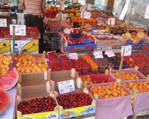 Fruitmarkt van Palermo